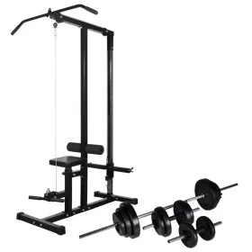 Bodybuilding machine with weights and dumbbells 30.5 kg by vidaXL, Weight lifting machines - Ref: Foro24-275355, Price: 342,3...