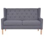 Set of 3-piece gray fabric sofas by vidaXL, Sofas - Ref: Foro24-274935, Price: 916,42 €, Discount: %