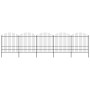 Garden fence with black steel spearheads (1.75-2)x8.5 m by vidaXL, fence panels - Ref: Foro24-277752, Price: 471,26 €, Discou...