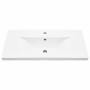 Juego de muebles de baño 3 pcs Roble negro 80 x 38.5 x 45 cm