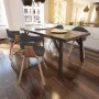 Dining chairs 4 units curved wood and dark gray fabric by vidaXL, dining chairs - Ref: Foro24-271946, Price: 430,99 €, Discou...