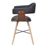 Dining chairs 4 units curved wood and dark gray fabric by vidaXL, dining chairs - Ref: Foro24-271946, Price: 423,95 €, Discou...