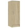 Mueble zapatero de aglomerado roble Sonoma 32x35x92 cm de vidaXL, Zapateros y organizadores de calzado - Ref: Foro24-808975, ...