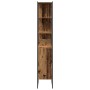 Juego de muebles de baño 3 pcs Marrón 33 x 33 x 185.5 cm