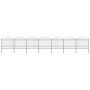 Garden fence with black steel spearhead (1.5-1.75)x11.9m by vidaXL, fence panels - Ref: Foro24-277745, Price: 578,07 €, Disco...