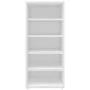 Mueble zapatero de madera contrachapada blanco 31,5x35x70 cm de vidaXL, Zapateros y organizadores de calzado - Ref: Foro24-80...