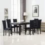Silla de comedor 6 unidades terciopelo negro de vidaXL, Sillas de comedor - Ref: Foro24-275220, Precio: 506,84 €, Descuento: %