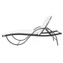 Sun loungers with table 2 units black synthetic rattan by vidaXL, Loungers - Ref: Foro24-274869, Price: 249,24 €, Discount: %