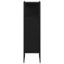 Juego de muebles de baño 3 pcs Negro 33 x 33 x 102.5 cm