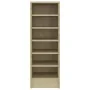 Mueble zapatero madera contrachapada roble Sonoma 31,5x35x90 cm de vidaXL, Zapateros y organizadores de calzado - Ref: Foro24...