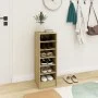 Mueble zapatero madera contrachapada roble Sonoma 31,5x35x90 cm de vidaXL, Zapateros y organizadores de calzado - Ref: Foro24...