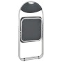 Sillas de comedor plegables 4 unidades cuero sintético negro de vidaXL, Sillas de comedor - Ref: Foro24-278593, Precio: 128,51 €
