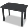3-piece garden table and chairs set in anthracite grey plastic by vidaXL, Garden sets - Ref: Foro24-275083, Price: 228,36 €, ...