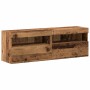 Conjunto de mueble para TV de pared 6 pcs Madera vieja