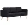2-piece black fabric sofa set by vidaXL, Sofas - Ref: Foro24-276855, Price: 629,65 €, Discount: %