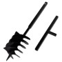 Earth Drill With Handle 200 mm With Extension Tube 5 M Steel by vidaXL, Helical augers - Ref: Foro24-270535, Price: 105,72 €,...