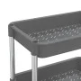 Küchenwagen 5 Ebenen Eisen und ABS grau 42x29x128 cm von vidaXL, Küchen- und Speisewagen - Ref: Foro24-336333, Preis: 45,05 €...