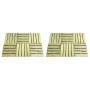 Verandafliesen 12 Einheiten grünes Holz 50x50 cm von vidaXL, Böden und Teppiche - Ref: Foro24-276430, Preis: 126,57 €, Rabatt: %