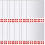 Azulejos de espejo 24 unidades cuadrados vidrio