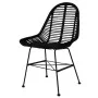 Sillas de comedor 6 unidades ratán natural negro de vidaXL, Sillas de comedor - Ref: Foro24-275499, Precio: 543,46 €, Descuen...