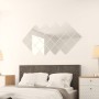 Azulejos de espejo 24 unidades cuadrados vidrio