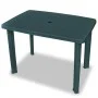 Green plastic 3-piece garden bistro table and chairs set by vidaXL, Garden sets - Ref: Foro24-275078, Price: 225,31 €, Discou...