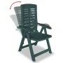 Green plastic 3-piece garden bistro table and chairs set by vidaXL, Garden sets - Ref: Foro24-275078, Price: 225,31 €, Discou...