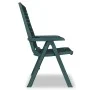 Green plastic 3-piece garden bistro table and chairs set by vidaXL, Garden sets - Ref: Foro24-275078, Price: 225,31 €, Discou...
