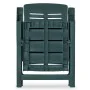 Green plastic 3-piece garden bistro table and chairs set by vidaXL, Garden sets - Ref: Foro24-275078, Price: 225,31 €, Discou...