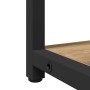 Unidades de Tocador de Baño 3 pcs Marrón 80 x 30 x 60 cm
