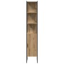Juego de muebles de baño 3 pcs Marrón 33 x 33 x 185.5 cm