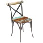 Esszimmerstühle 4 Einheiten aus massivem recyceltem Holz von vidaXL, Essstühle - Ref: Foro24-274395, Preis: 489,47 €, Rabatt: %
