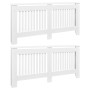 Radiator covers 2 units white MDF 172 cm by vidaXL, Accessories for heating radiators - Ref: Foro24-276005, Price: 177,99 €, ...
