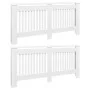 Radiator covers 2 units white MDF 172 cm by vidaXL, Accessories for heating radiators - Ref: Foro24-276005, Price: 177,99 €, ...