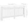 Heizkörperabdeckungen für 2 Einheiten aus weißem MDF, 172 cm von vidaXL, Zubehör für Heizkörper - Ref: Foro24-276005, Preis: ...