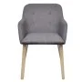 Dining chairs 6 pcs light gray fabric and solid oak wood by vidaXL, dining chairs - Ref: Foro24-270573, Price: 667,07 €, Disc...