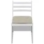Dining chairs 6 units solid wood and white velvet by vidaXL, dining chairs - Ref: Foro24-272092, Price: 230,05 €, Discount: %