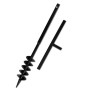 Earth Drill With Handle 100 mm With Extension Tube 13 M Steel by vidaXL, Helical augers - Ref: Foro24-270521, Price: 168,58 €...