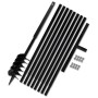 Earth Auger with 120 mm Handle and 9 m Steel Extension Tube by vidaXL, Helical augers - Ref: Foro24-270524, Price: 127,36 €, ...