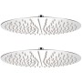Duschkopf mit Regeneffekt, 2 Stück, Edelstahl, Ø 40 cm von vidaXL, Duschköpfe - Ref: Foro24-275937, Preis: 93,85 €, Rabatt: %