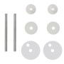 Toilet seats with dolphin design MDF lids 2 units by vidaXL, Toilet and bidet seats - Ref: Foro24-275912, Price: 75,59 €, Dis...