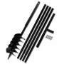 Earth Drill With Handle 150 mm With Extension Tube 5 M Steel by vidaXL, Helical augers - Ref: Foro24-270527, Price: 81,11 €, ...