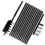 Taladro De Tierra Con Mango 150 mm Con Tubo De Extensión 13 M Acero by vidaXL, Helical augers - Ref: Foro24-270529, Price: 18...