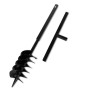 Taladro De Tierra Con Mango 150 mm Con Tubo De Extensión 13 M Acero by vidaXL, Helical augers - Ref: Foro24-270529, Price: 18...