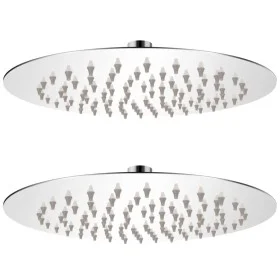 Duschkopf mit Regeneffekt, 2 Stück, Edelstahl, Ø 20 cm von vidaXL, Duschköpfe - Ref: Foro24-275934, Preis: 27,73 €, Rabatt: %