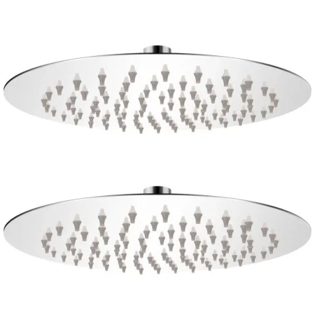 Duschkopf mit Regeneffekt, 2 Stück, Edelstahl, Ø 20 cm von vidaXL, Duschköpfe - Ref: Foro24-275934, Preis: 27,73 €, Rabatt: %