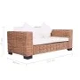 Set of 15 natural rattan sofas by vidaXL, Sofas - Ref: Foro24-274769, Price: 1,00 €, Discount: %
