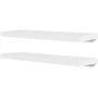 Estantes de pared 4 unidades blanco 80 cm de vidaXL, Estantes y estanterías - Ref: Foro24-275998, Precio: 79,52 €, Descuento: %