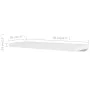 Estantes de pared 4 unidades blanco 80 cm de vidaXL, Estantes y estanterías - Ref: Foro24-275998, Precio: 79,52 €, Descuento: %
