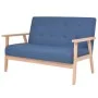 Blue 2-Piece Fabric Sofa Set by vidaXL, Sofas - Ref: Foro24-274912, Price: 364,32 €, Discount: %